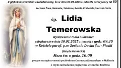 Zmarła Lidia Temerowska. Żyła 80 lat.