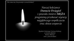 Kondolencje Dyrektora Gminnego Centrum Kultury i pracowników.
