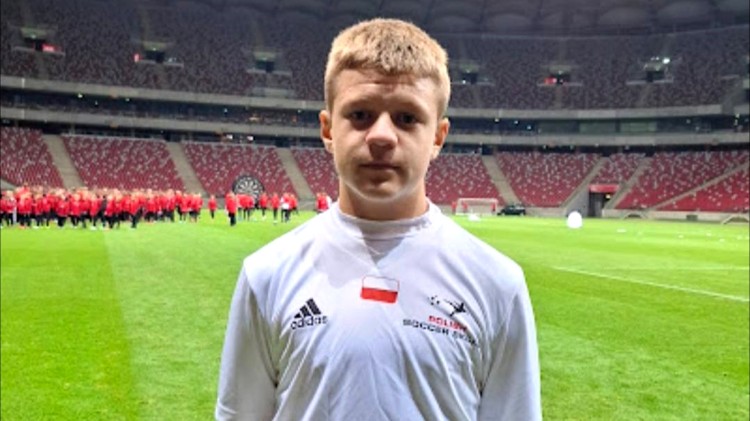 Kacper Ulatowski z Malborka reprezentantem kadry Polish Soccer Skills U14.