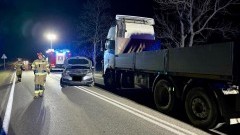 WYPADEK NA DK 22 – SKRZYŻOWANIE Z MIEJSCOWOŚCIĄ STOGI.
