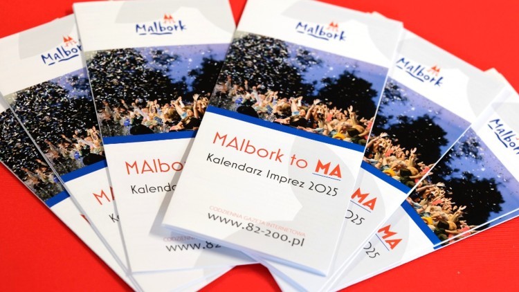 Dostępny jest Malborski Kalendarz Imprez na 2025 rok.