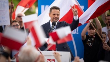 Spotkanie otwarte z prezydentem Rafałem Trzaskowskim w Malborku