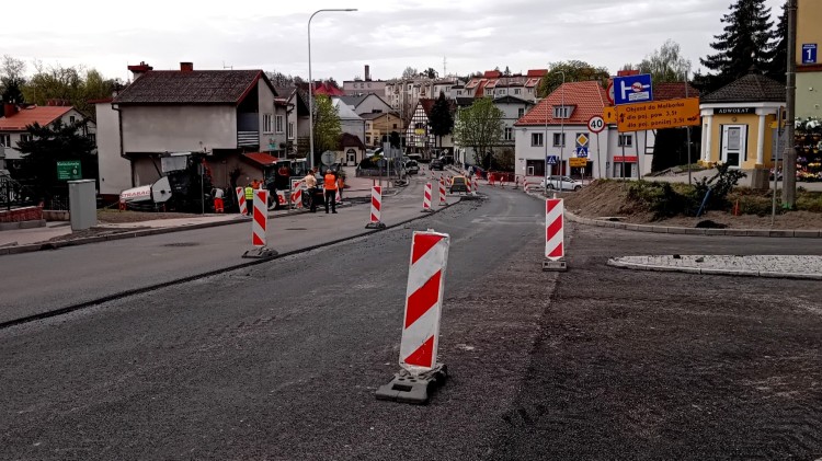 Zmiana organizacji ruchu na DW515 w Dzierzgoniu.