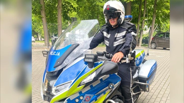Jednośladem bezpiecznie do celu - wiosenna akcja policji.