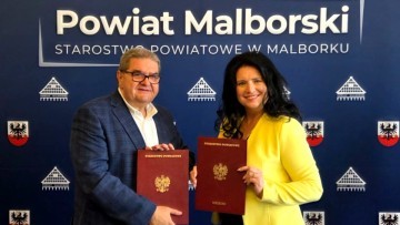 Starostowie nowodworski i malborski podpisali porozumienie w sprawie bezpieczeństwa.