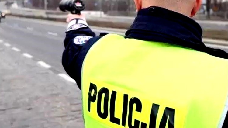 Powiat sztumski. Policja kontrolowała kierowców w ramach akcji Prędkość.