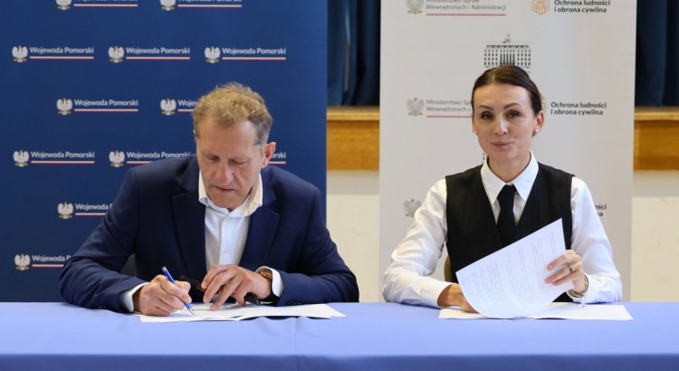 Gmina Stare Pole z dotacją na ochronę ludności.