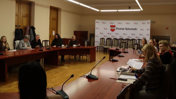 Spotkanie Zespołu Koordynującego Program Ochrony Zdrowia Psychicznego w Sztumie.