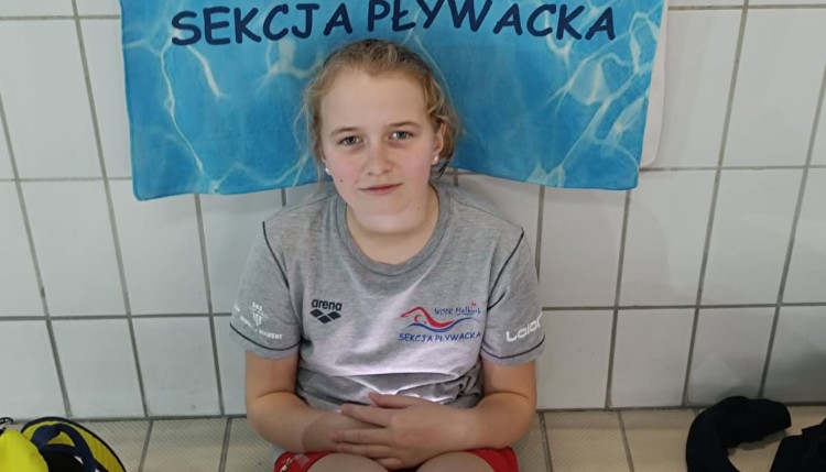 Świetne starty Michaliny Kumkowskiej w Elblągu. Pływaczka MAL WOPR w wysokiej formie.