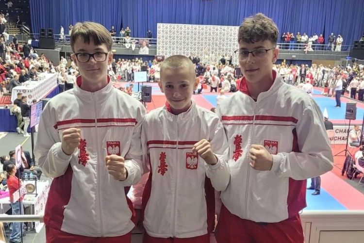 Malborscy karatecy na Mistrzostwach Europy w Bukareszcie.