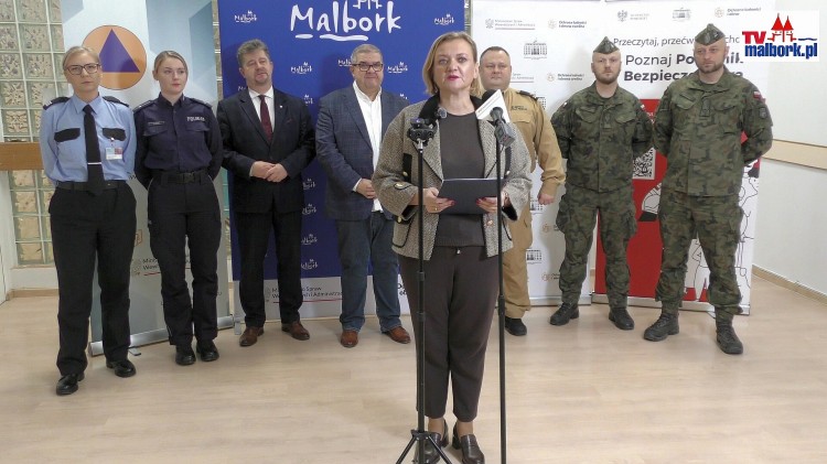 Malbork rozpoczął cykl szkoleń z ochrony ludności i obrony cywilnej. Wideo i zdjęcia