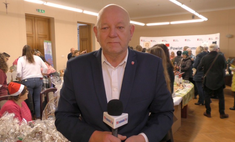 Świąteczno-noworoczne życzenia Starosty Sztumskiego. Wideo