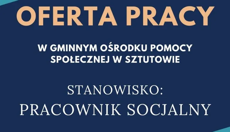 Ogłoszenie o naborze na stanowisko Pracownik socjalny w Gminnym Ośrodku…