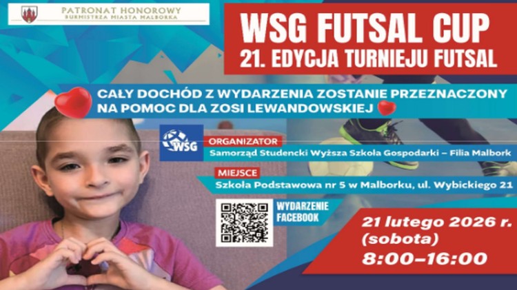 Malbork nie zwalnia tempa w walce o Zosię! Po rekordowych pączkach czas na sportowe emocje.