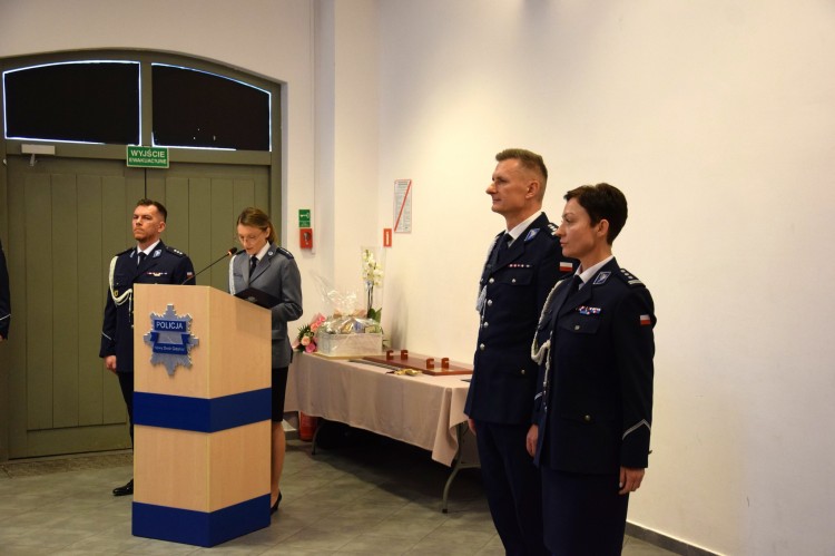 Uroczyste pożegnanie Insp. Dariusza Zelera ze służbą w Policji