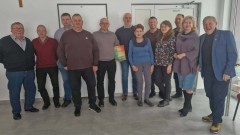 Wyjazdowe posiedzenie LZS Pomorskie w Nowym Dworze Gdańskim.