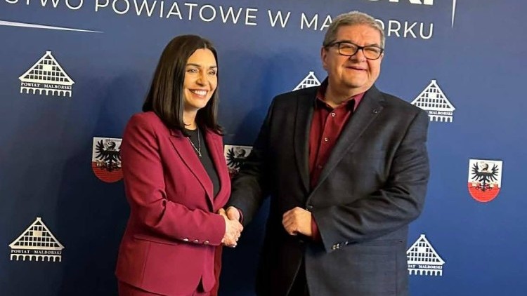 Starosta Malborski rozmawiał z posłanką o drogach i rozwoju powiatu.