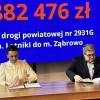 Starosta Malborski podpisał umowę na dofinansowanie remontu drogi powiatowej Letniki–Ząbrowo.