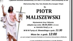 Zmarł Piotr Maliszewski. Miał 68 lat.
