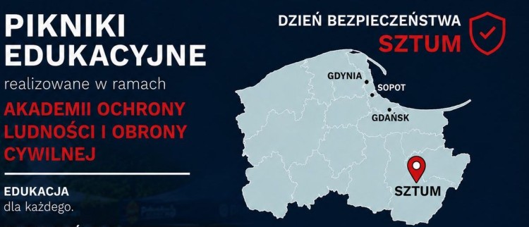 Dzień Bezpieczeństwa w Sztumie. Strażacy zapraszają na piknik edukacyjny.