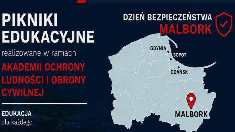 Strażacy zapraszają na piknik edukacyjny w Malborku. Będą pokazy i nauka pierwszej pomocy.