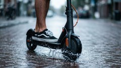 Nietrzeźwy na hulajnodze elektrycznej zatrzymany w Sztumie. 40-latek ukarany mandatem.