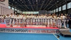 Sukces zawodników z Malborka na Mistrzostwach Europy Karate Kyokushin w Warnie.