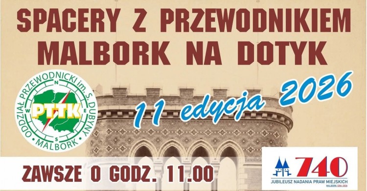 Spacer z Przewodnikiem po Malborka. Rusza 11. edycja letnich spacerów tematycznych