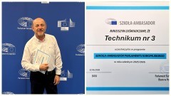 Technikum nr 3 w Malborku ponownie z certyfikatem Parlamentu Europejskiego. Szkoła od lat kształci ambasadorów Europy