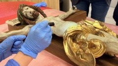 Po latach wrócił do Malborka. Bezcenny krucyfiks odzyskany dzięki pracy muzealników