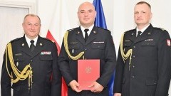 Zmiany kadrowe w PSP. Pożegnanie w Malborku i powołanie st. kpt. Damiana Miklisa na zastępcę komendanta PSP w Sztumie