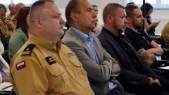 O bezpieczeństwie mieszkańców i nowoczesnym systemie alarmowania. Spotkanie w Komendzie Wojewódzkiej PSP w Gdańsku