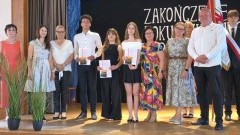 Uroczyste zakończenie roku szkolnego w I LO w Malborku i wyróżnienia dla najlepszych uczniów.