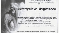 Zmarł Władysław Wojtaszek. Żył 76 lat.