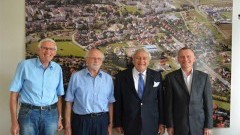 Byli nowodworzanie  Julius Hinz i Heinrich Korella odwiedzili Nowy Dwór Gdański - 22.08.2016
