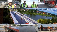 3. października pojedziemy nowym mostem na rzece Nogat w Malborku. Zapraszamy na wideo raport z budowy – 02.09.2016