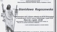 Zmarła Stanisława Rogoszewska. Żyła 90 lat.