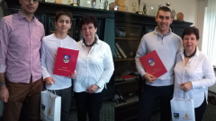 Stegna. Stypendia sportowe 2017 dla Filipa Cebuli i Marcina Grudki - 10.11.2016