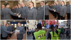 Elbląg: Listy gratulacyjne od Ministra Spraw Wewnętrznych i Administracji dla elbląskich i braniewskich policjantów - 07.12.2016