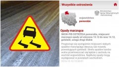 Powiat Nowodworski. Niebezpiecznie na drogach. Marznące opady, gołoledź&#8230;