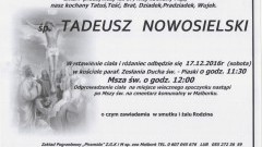 Zmarł Tadeusz Nowosielski. Żył 87 lat.