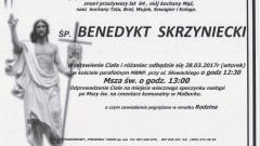 Zmarł Benedykt Skrzyniecki. Żył 64 lata.