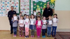 Stegna. Bądź bezpieczny na co dzień- zajęcia profilaktyczne dla klasy I SP - 05.04.2017