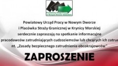 Nowy Dwór Gdański : Zapraszamy na spotkanie informacyjne " Zasady bezpiecznego zatrudniania obcokrajowców" - 26.07.2017