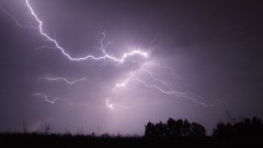 Nocna burza 1/2 sierpnia, 14 wyjazdów nowodworskiej Straży Pożarnej - 02.08.2017