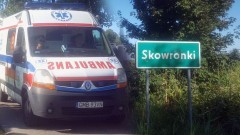 Wypadek w Skowronkach na mierzei, droga do Krynicy Morskiej zakorkowana - 14.08.2017