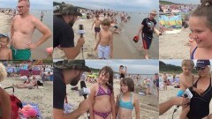 Projekt Plaża. Jantar. Pytamy z kamerą co was cieszy i co was denerwuje&#8230;