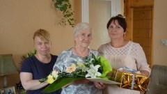 Nowy Dwór Gdański : 91.urodziny Pani Henryki Borkowskiej - 18.08.2017