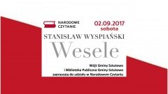 Sztutowo : Wójt Gminy Sztutowo zaprasza do udziału w Narodowym Czytaniu - 02.09.2017