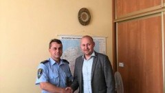 Nowy Dwór Gdański : Życzenia z okazji Dnia Strażnika Miejskiego - 29.08.2017